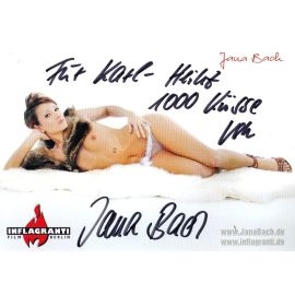 Autogramm Erotik | JANA BACH | 2010er (Portrait Color) Inflagranti 5
