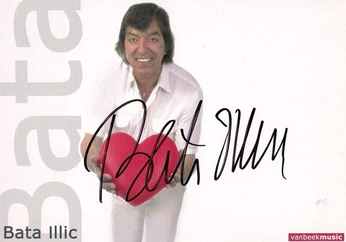Autogramm Schlager | Bata ILLIC | 2008 "Herzgeschichten"