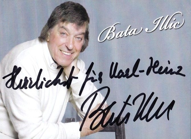 Autogramm Schlager | Bata ILLIC | 2008 "Wie Ein Liebeslied"