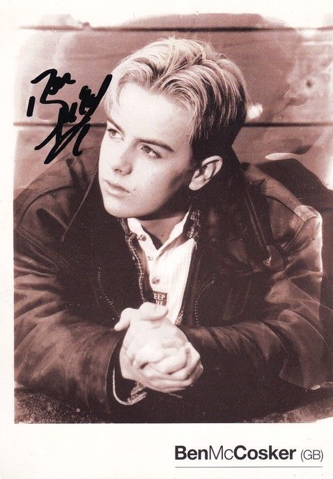 Autogramm Pop (UK) | Ben McCOSKER | 2001 "Forgiven Not Forgotten"