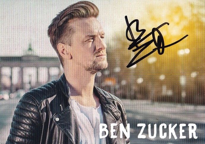 Autogramm Schlager | Ben ZUCKER | 2019 "Na Und"