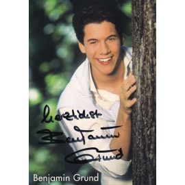 Autogramm Schlager | Benjamin GRUND | 2000er (Portrait Color EDP)