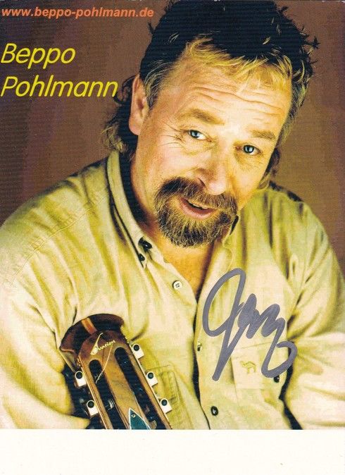 Autogramm Musik | Beppo POHLMANN | 1990er (Portrait Color) Website