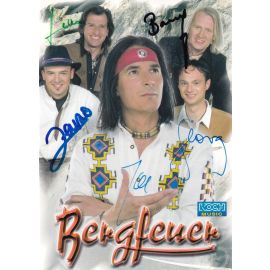 Autogramme Schlager | BERGFEUER | 2002 "Der Falke" (Koch)