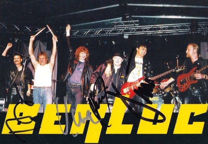 Autogramme Rock | BERLUC | 1996 "Die Hits" (Konzert DDR)