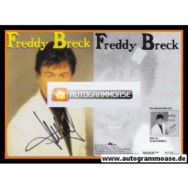 Autogramm Schlager | Freddy BRECK | 1997 "In Liebe gefangen" (Portrait Color DA)