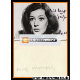 Autogramm | Valentine BRENT | 1970er (Portrait SW)