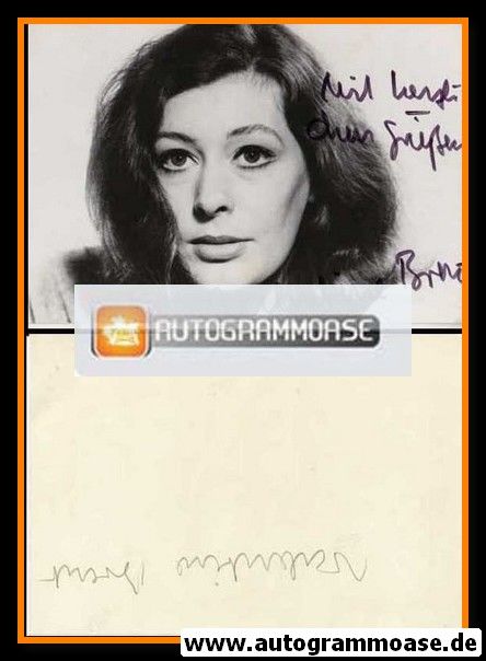 Autogramm | Valentine BRENT | 1970er (Portrait SW)