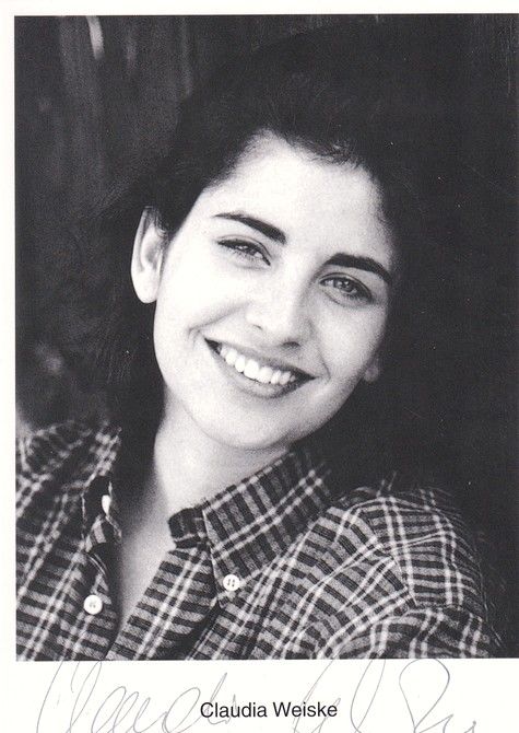 Autogramm Schauspieler | Claudia WEISKE | 1990er (Portrait SW Rüdel) Pusia