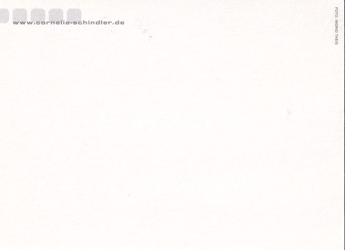 Autogramm Schauspieler | Cornelia SCHINDLER | 2000er (Portrait SW) Theis