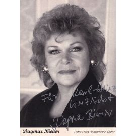 Autogramm Schauspieler | Dagmar BIENER | 1990er (Portrait SW) Theaterclub