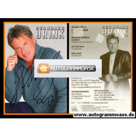 Autogramm Schlager | Bernhard BRINK | 2004 "Unkaputtbar" (Portrait Color)