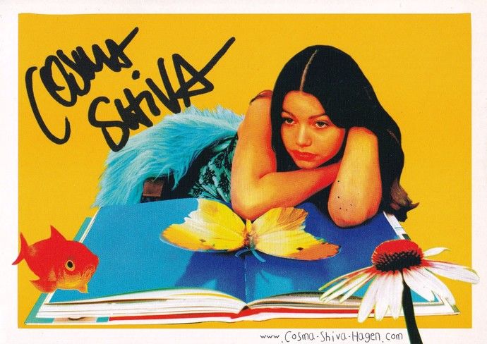 Autogramm Schauspieler | Cosma Shiva HAGEN | 2000er (Portrait Color)