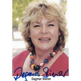 Autogramm Schauspieler | Dagmar BIENER | 2010er (Portrait Color)