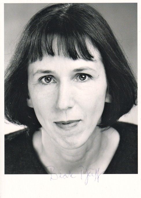 Autogramm Schauspieler | Beate PFEIFFER | 2000er (Portrait SW) Klemens