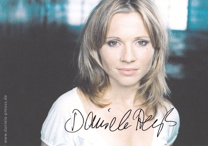 Autogramm Schauspieler | Daniela PREUSS | 2010er (Portrait Color) Ruths