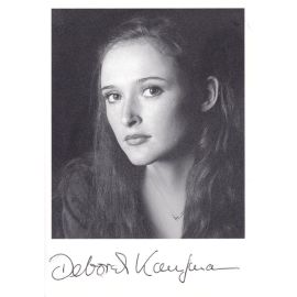 Autogramm Schauspieler | Deborah KAUFMANN | 2000er (Portrait SW)