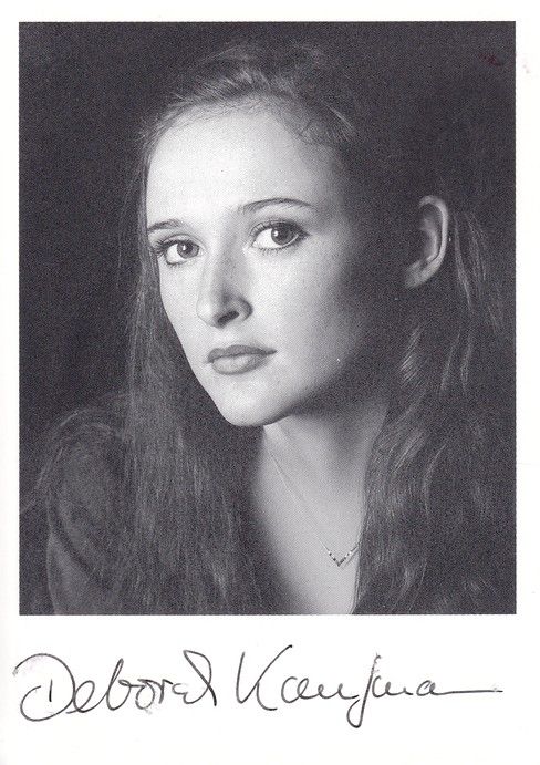 Autogramm Schauspieler | Deborah KAUFMANN | 2000er (Portrait SW)