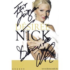 Autogramm Kabarett | Desiree NICK | 2010er (Portrait Color) Krüger 2