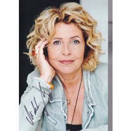 Autogramm Schauspieler | Michaela MAY | 2000er Foto (Portrait Color XL) 2