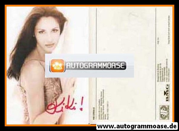 Autogramm Schlager | Kiki CORDALIS | 2000 "Goodbye My Love Goodbye" (BMG Jupiter)