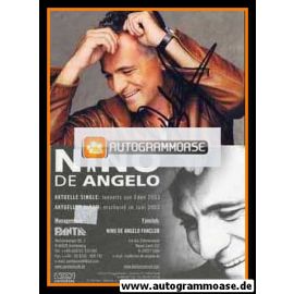 Autogramm Schlager | Nino DE ANGELO | 2003 "Jenseits Von Eden" (Portrait Color Koch)