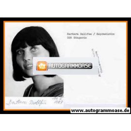 Autogramm Klassik | Barbara DOLLFUS | 1980er (Portrait SW)