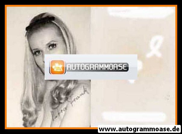 Autogramm Schauspieler | Petra FRANK | 1970er (Portrait SW)