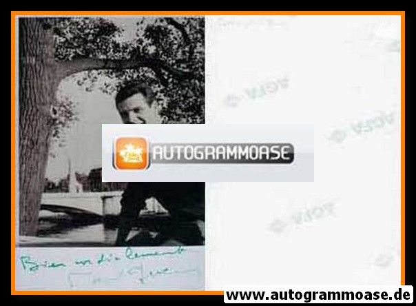 Autogramm | Paul GUERY | 1970er Foto (Portrait SW)