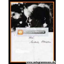 Autogramm Schauspieler | Maria PERSCHY (Maria Hansen) | 1980er (Portrait SW)