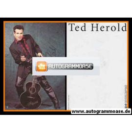 Autogramm Schlager | Ted HEROLD | 1980er (Portrait Color) Franz