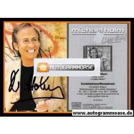 Autogramm Schlager | Michael HOLM | 2004 "Liebt Euch!" (Portrait Color Koch)