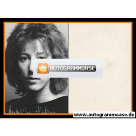 Autogramm Schauspieler | Angelika HUBER | 1990er Foto (Portrait SW)