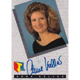 Autogramm TV | RTL | Anne KELLER | 1990er (Portrait Color)