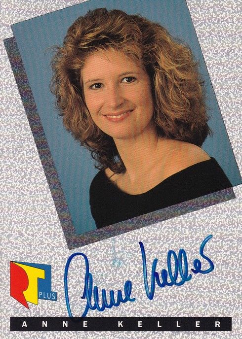 Autogramm TV | RTL | Anne KELLER | 1990er (Portrait Color)