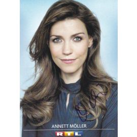Autogramm TV | RTL | Annett MÖLLER | 2010er (Portrait Color) Pick