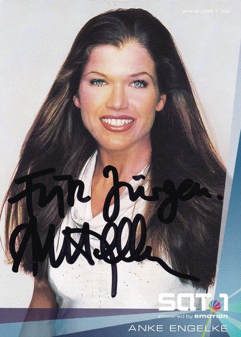 Autogramm TV | SAT1 | Anke ENGELKE | 2000er "Ladykracher" Wilde