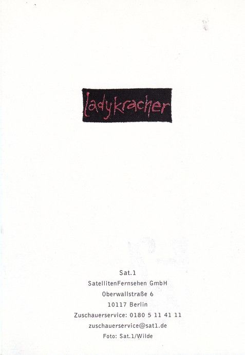Autogramm TV | SAT1 | Anke ENGELKE | 2000er "Ladykracher" Wilde