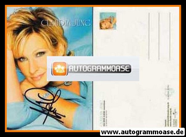 Autogramm Schlager | Claudia JUNG | 2003 "Seelenfeuer" (Portrait Color Koch)