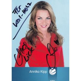 Autogramm TV | SAT1 | Annika KIPP | 2000er "Magazin" Davids