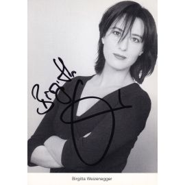 Autogramm TV | ARD | Birgitta WEIZENEGGER | 2000er "Lindenstrasse" (Reinhardt)