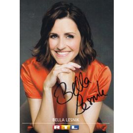 Autogramm TV | RTL | Bella LESNIK | 2010er (Portrait Color) Engels