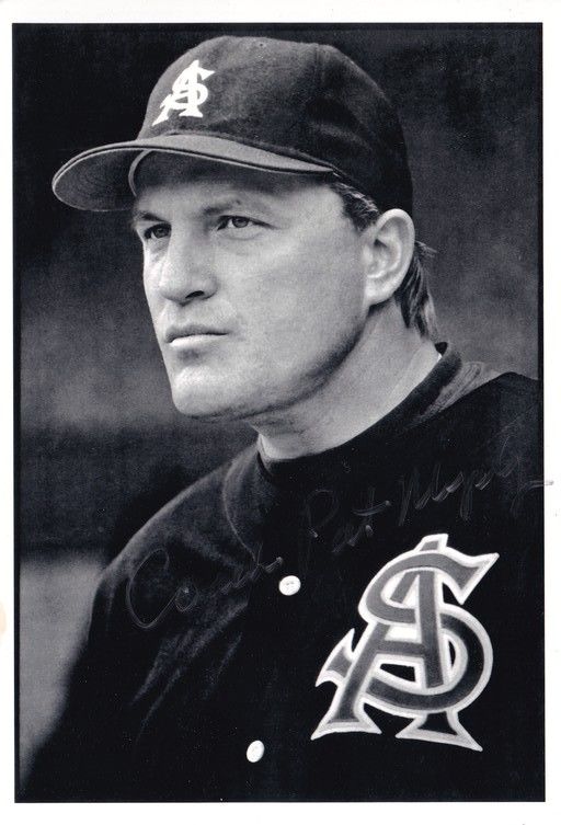 Autogramm Baseball | ASU | Pat MURPHY | 1990er Foto (Portrait SW XL)