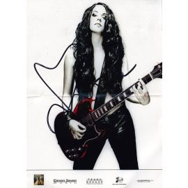 Autogramm Pop (Norwegen) | Marion RAVEN | 2000er Foto (Portrait SW XL) _