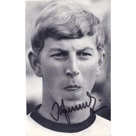Autogramm Fussball | DFB | 1966 WM | Jürgen GRABOWSKI (Portrait SW XL) Finale