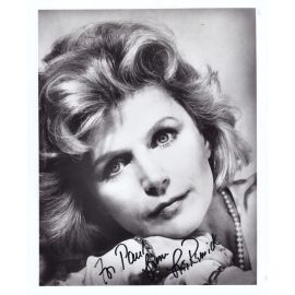 Autogramm Film (USA) | Lee REMICK | 1980er Foto (Portrait SW XL)