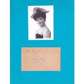 Autograph Film / Klassik (USA) | Fritzi SCHEFF (1910er)