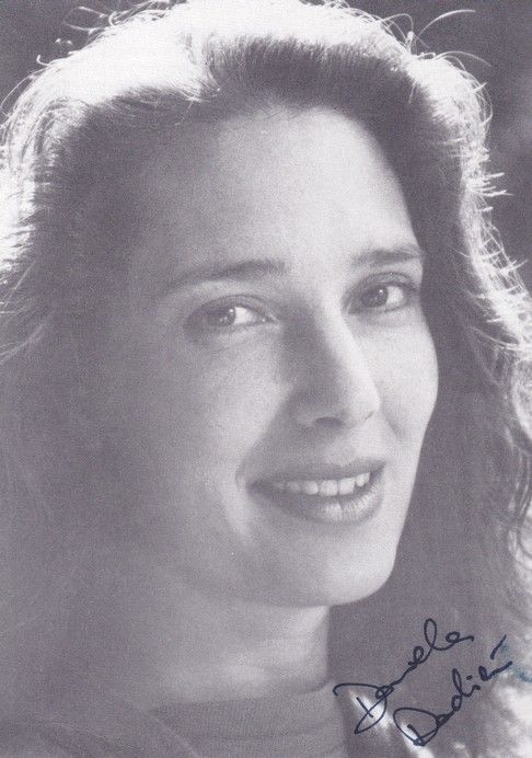 Autogramm Schauspieler | Daniela DADIEU | 1990er (Portrait SW)