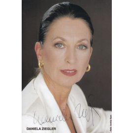 Autogramm Schauspieler | Daniela ZIEGLER | 2000er (Portrait Color) Kent
