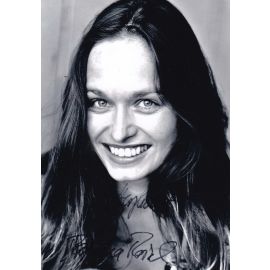 Autogramm Schauspieler | Dascha POISEL | 1990er Foto (Portrait SW)